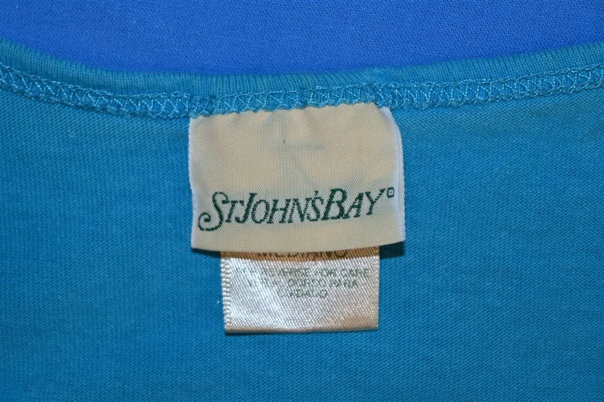 90s St Johns Bay Toucan Port Of Call Tank Top t-shirt Medium