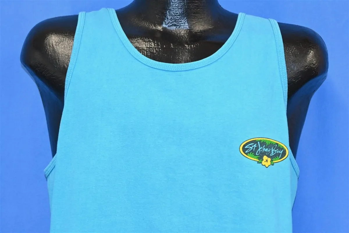 90s St Johns Bay Toucan Port Of Call Tank Top t-shirt Medium