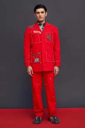 Baggy Pants Of "(Telephone And Crab Shacket)"