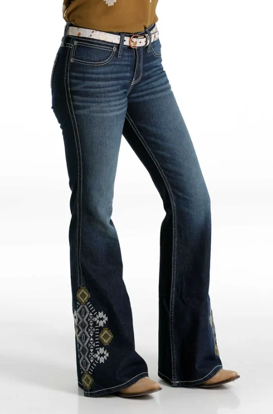 CB70754071 - Cinch Women’s Hannah Flare Jean - Rinse