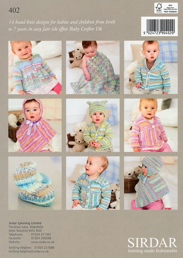 Cosy Little Crofters by Sirdar (402B)