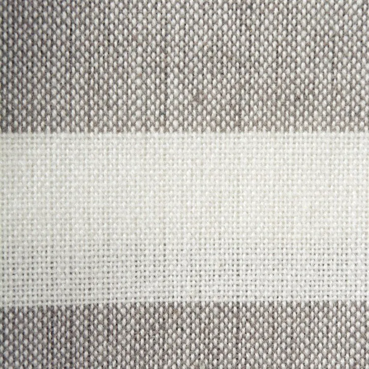 DII Gray 1" Stripe Fouta Towel