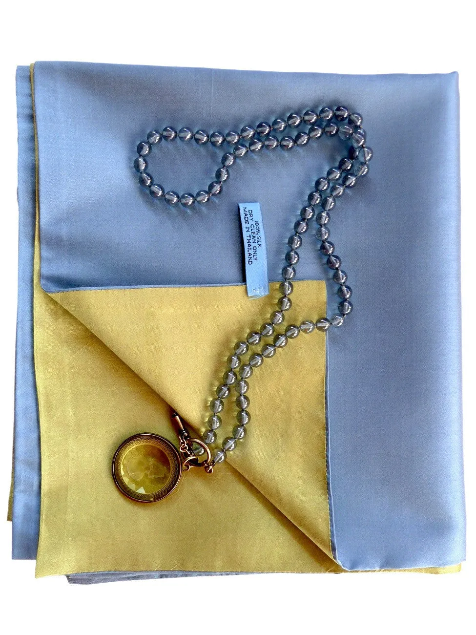 Double Sided Evening Shawl Citrine Combinations