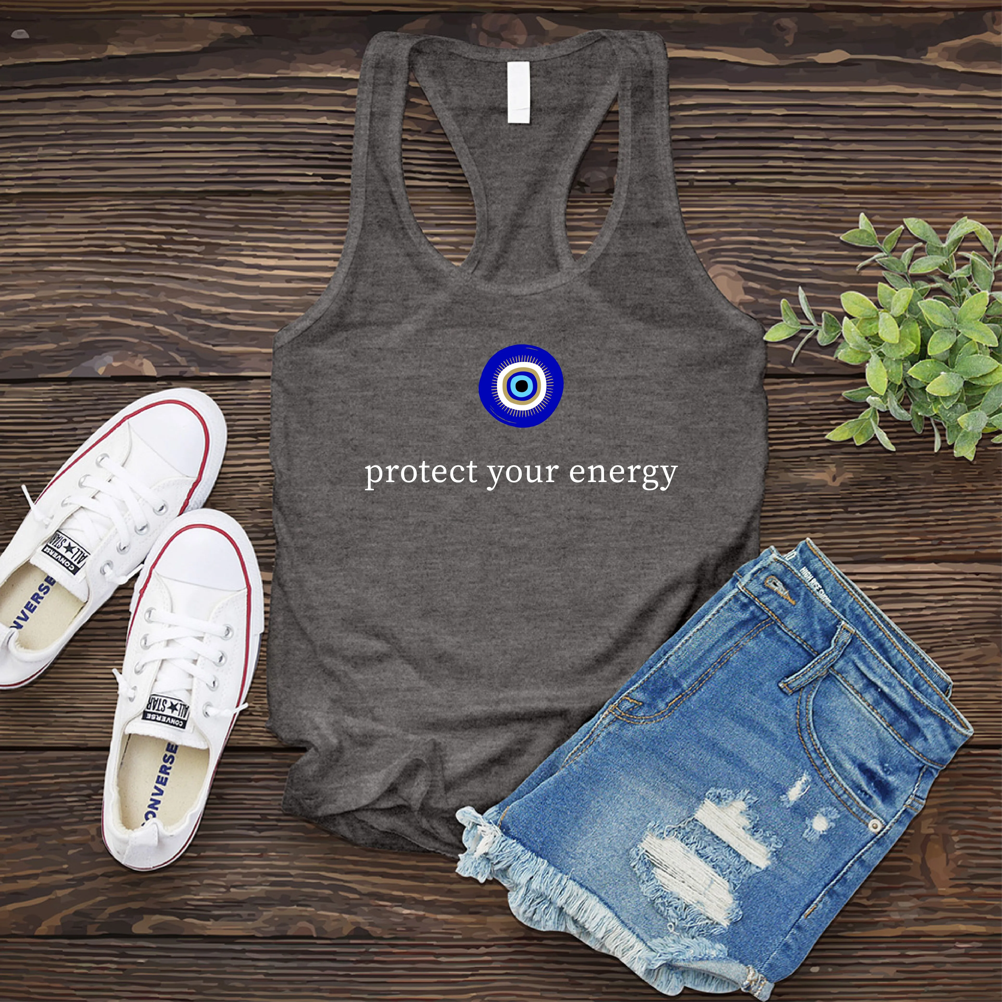 Evil Eye Protect Your Energy Women's Tank Top