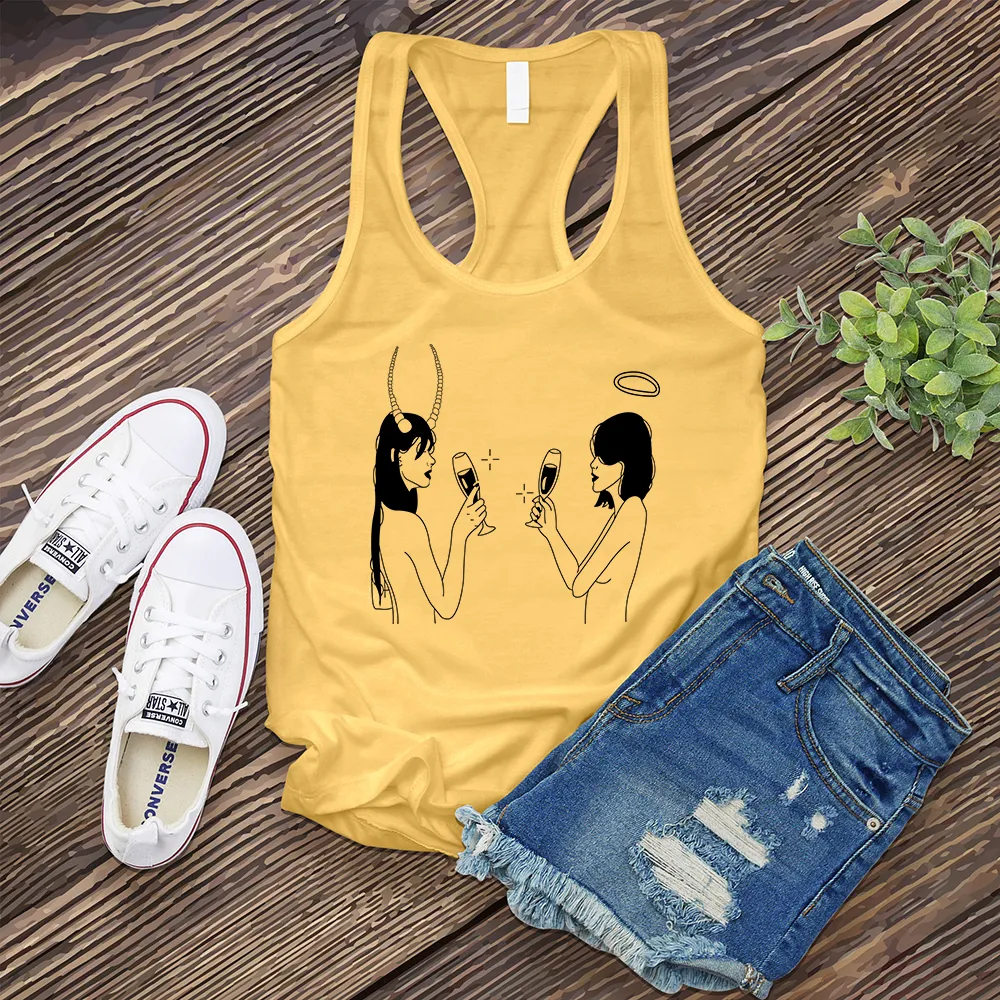 Gemini Good and Evil Women's Tank Top