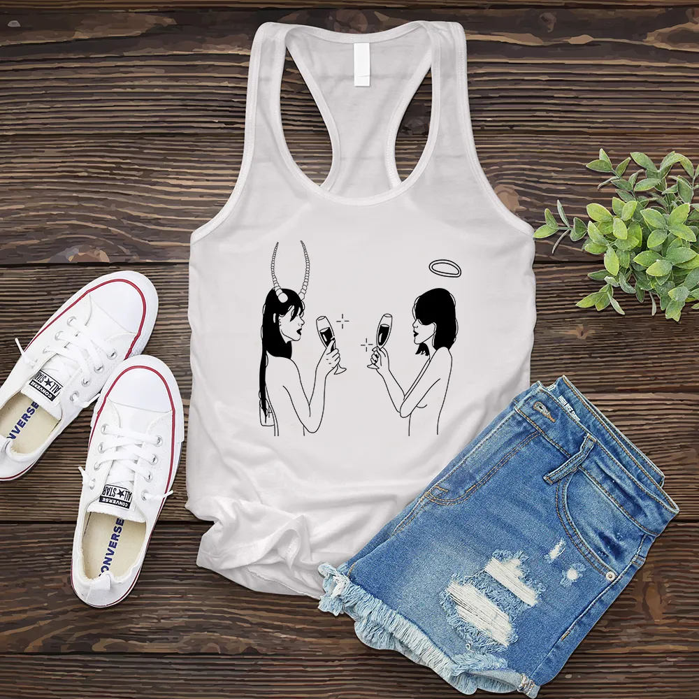 Gemini Good and Evil Women's Tank Top