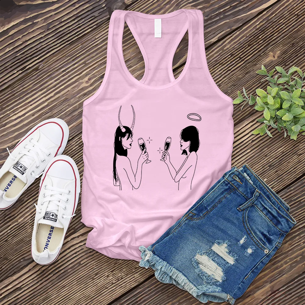 Gemini Good and Evil Women's Tank Top