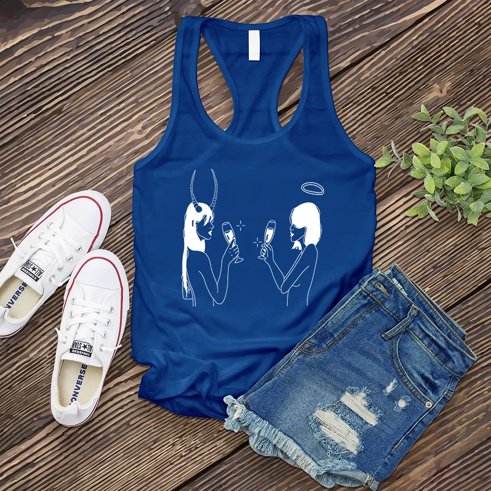 Gemini Good and Evil Women's Tank Top