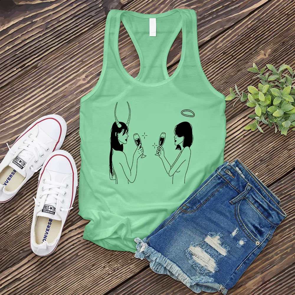 Gemini Good and Evil Women's Tank Top