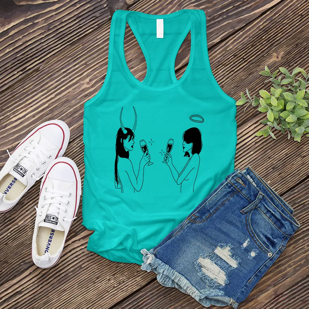 Gemini Good and Evil Women's Tank Top