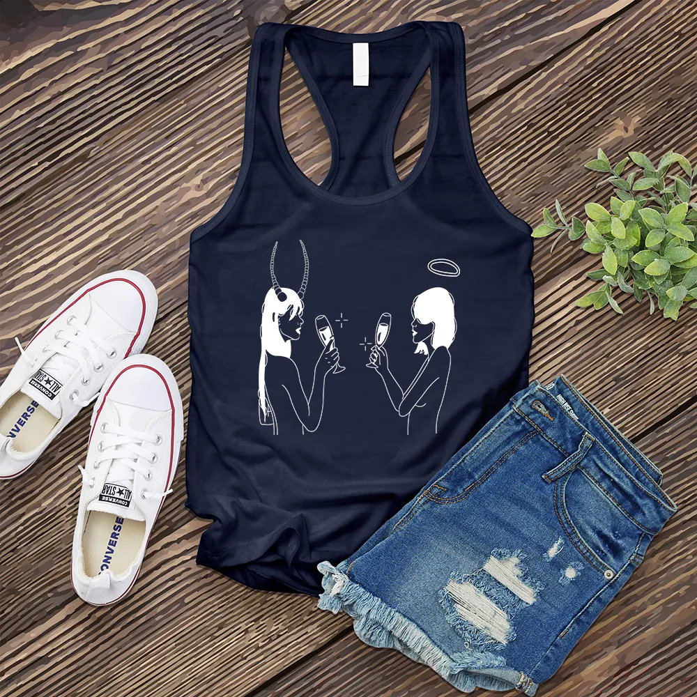 Gemini Good and Evil Women's Tank Top