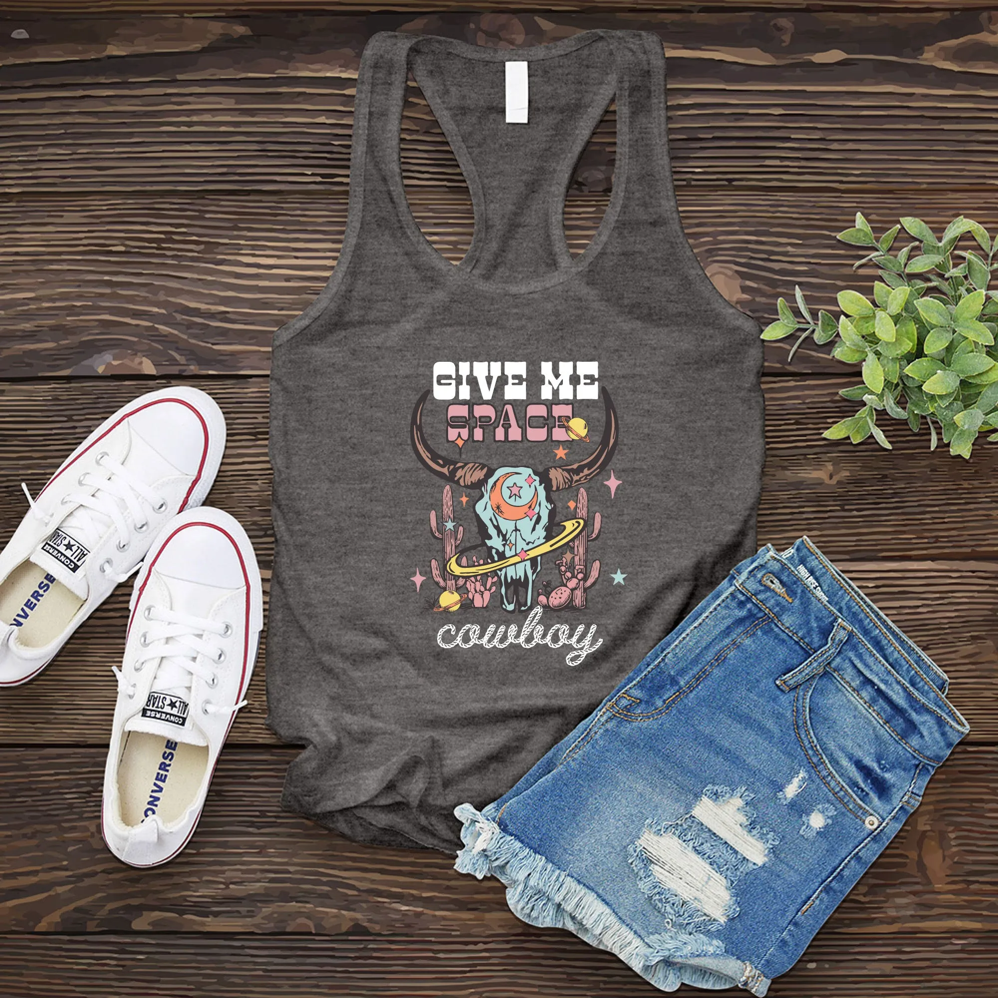 Give Me Space Cowboy Women's Tank Top