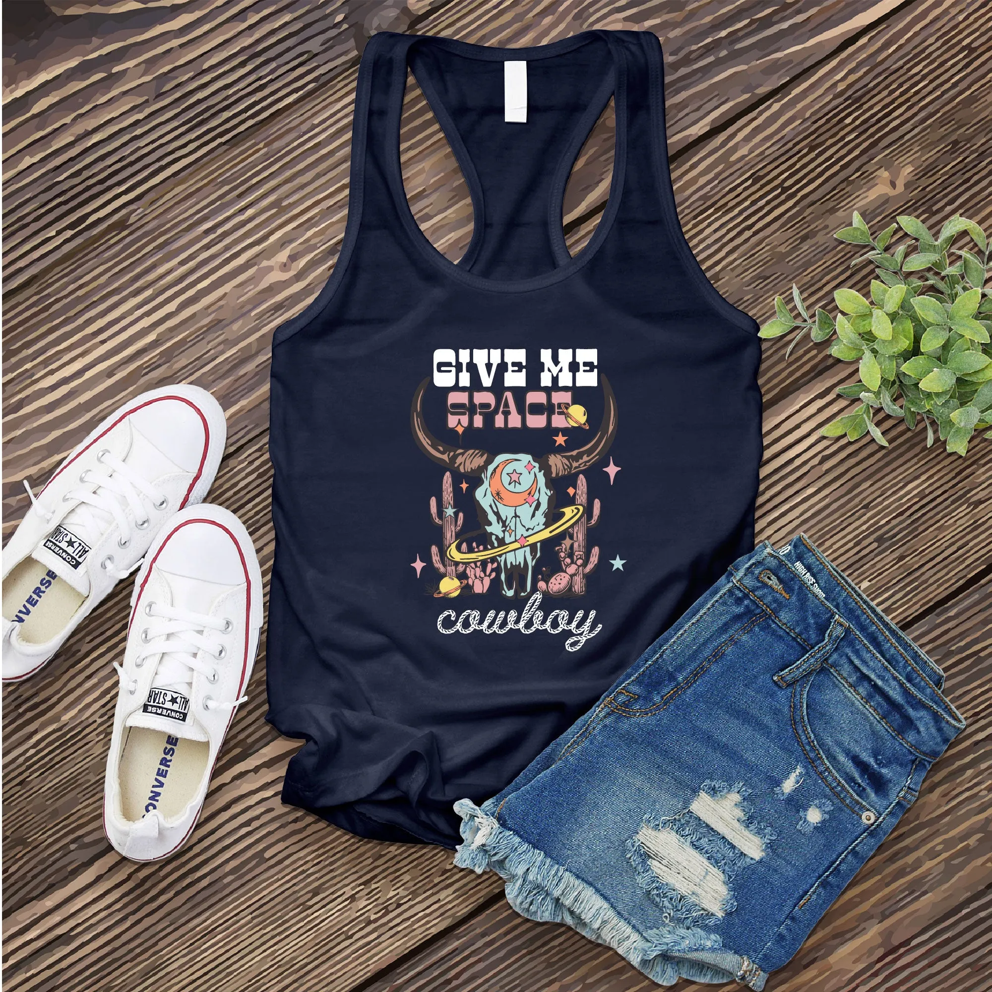 Give Me Space Cowboy Women's Tank Top
