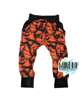 Halloween Crackle Joggers