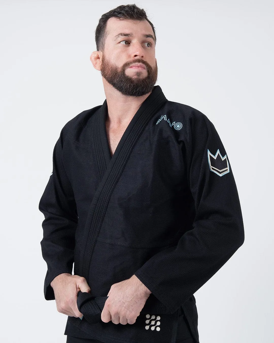 Kimono Brazilian Jiu Jitsu KINGZ Nano 3.0 Gi -  Negru