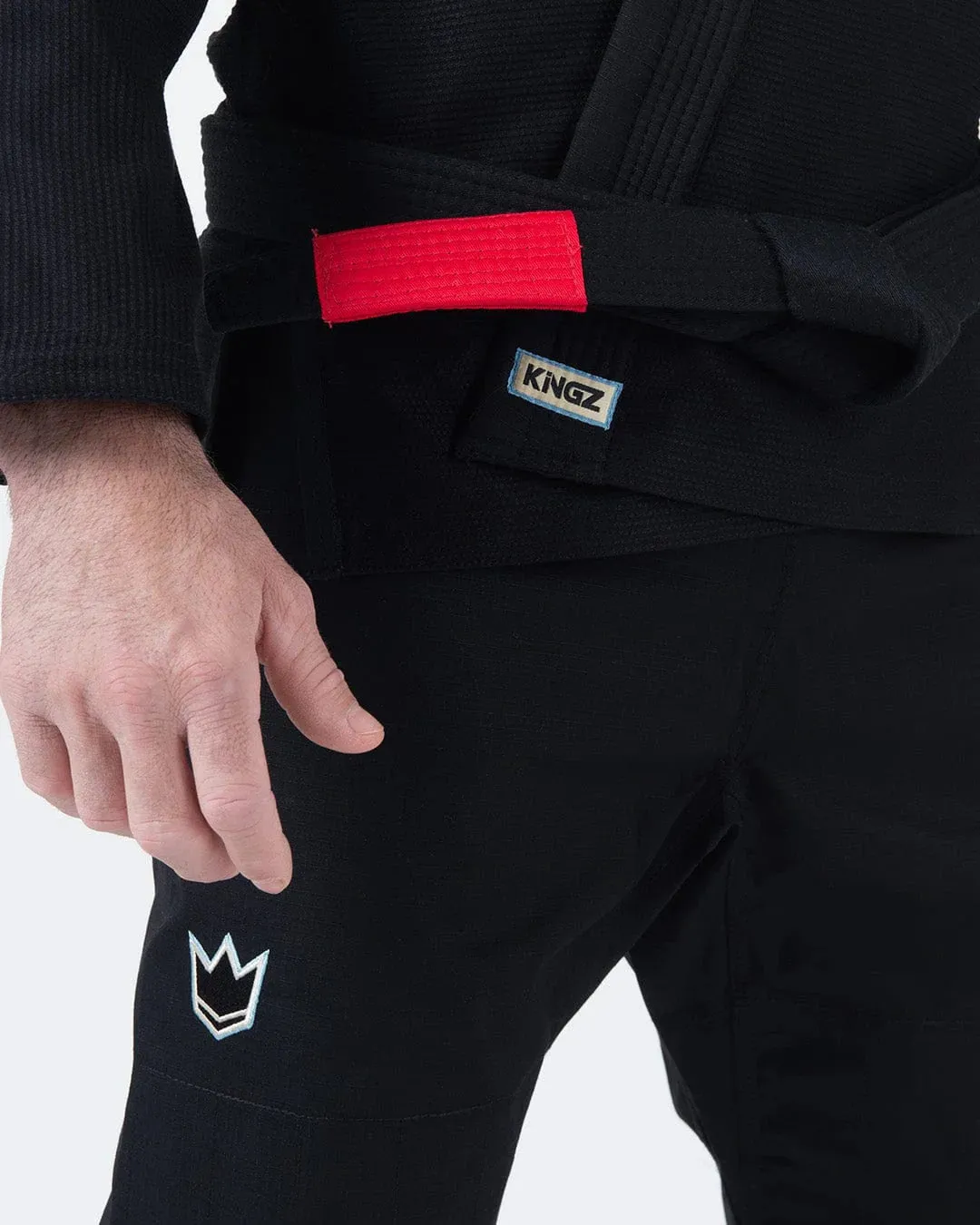 Kimono Brazilian Jiu Jitsu KINGZ Nano 3.0 Gi -  Negru