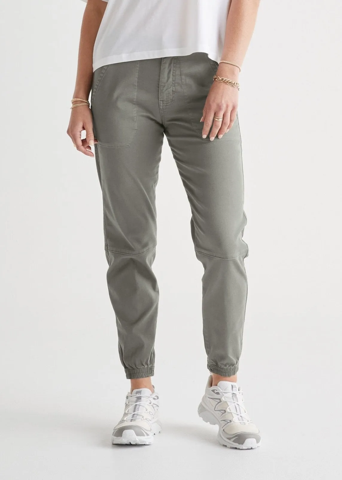 Live Free High Rise Jogger - Thyme