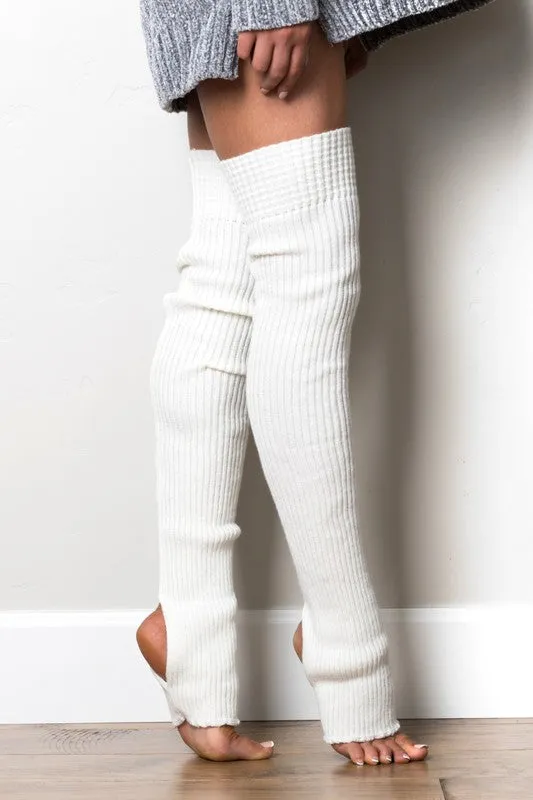 Long Stirrup Leg Warmer