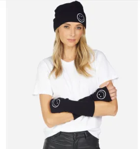 MEILANI SMILEY PATCH ARM WARMERS
