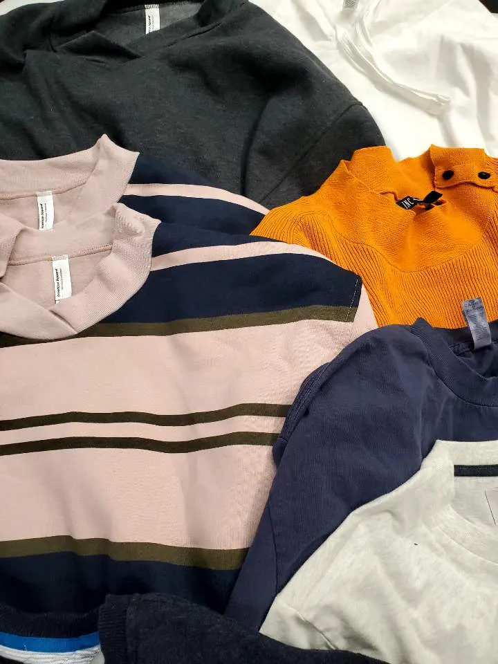 Men's Clothing TOPS Wholesale Lot, POLO RALPH LAUREN, TOMMY HILFIGER, ORIGINAL PENGUIN, 32 DEGREES, ALFANI AMERICAN APPAREL and more, 13 Items, Shelf Pulls, MSRP $606