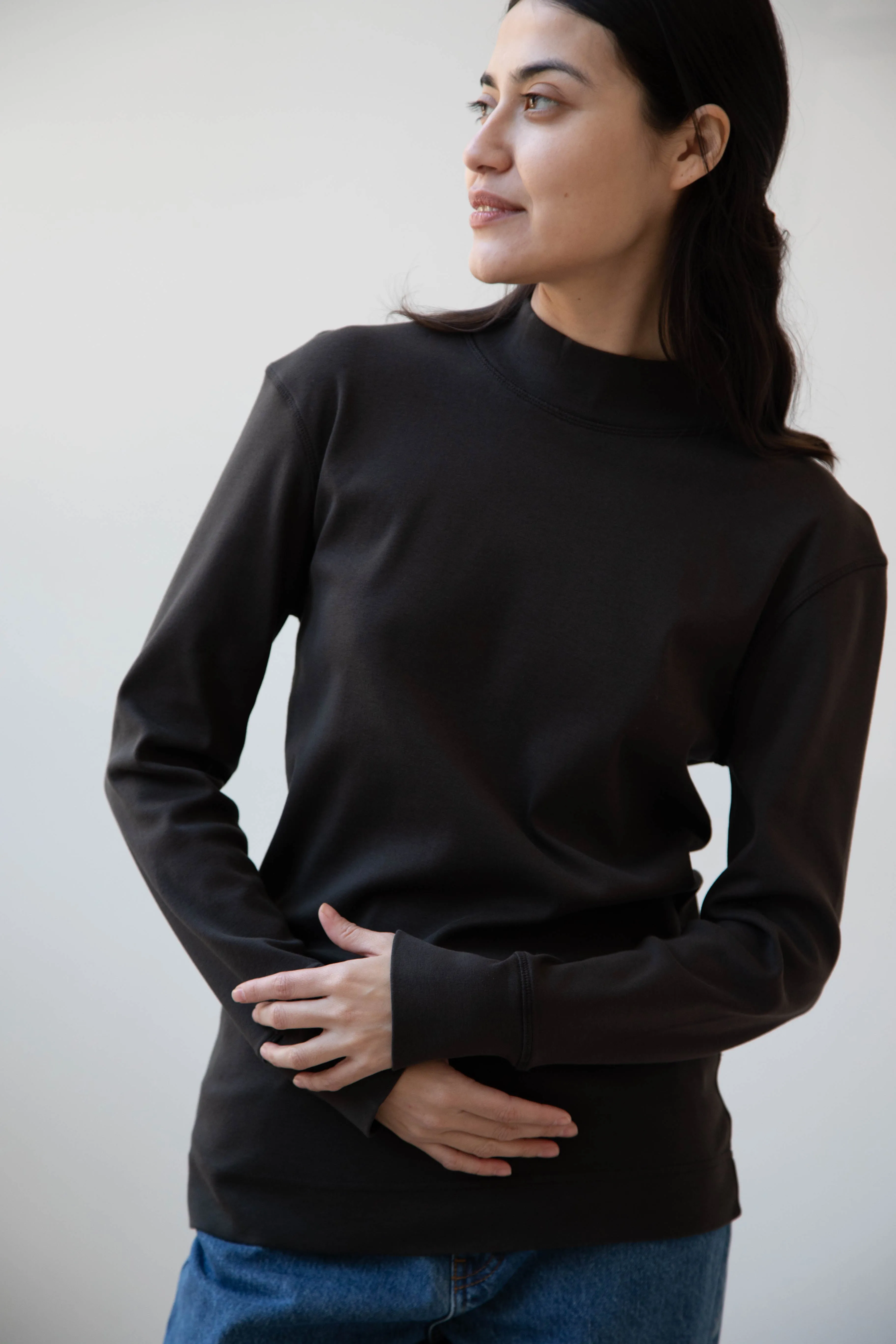 MHL | High Neck Thermal in Ebony