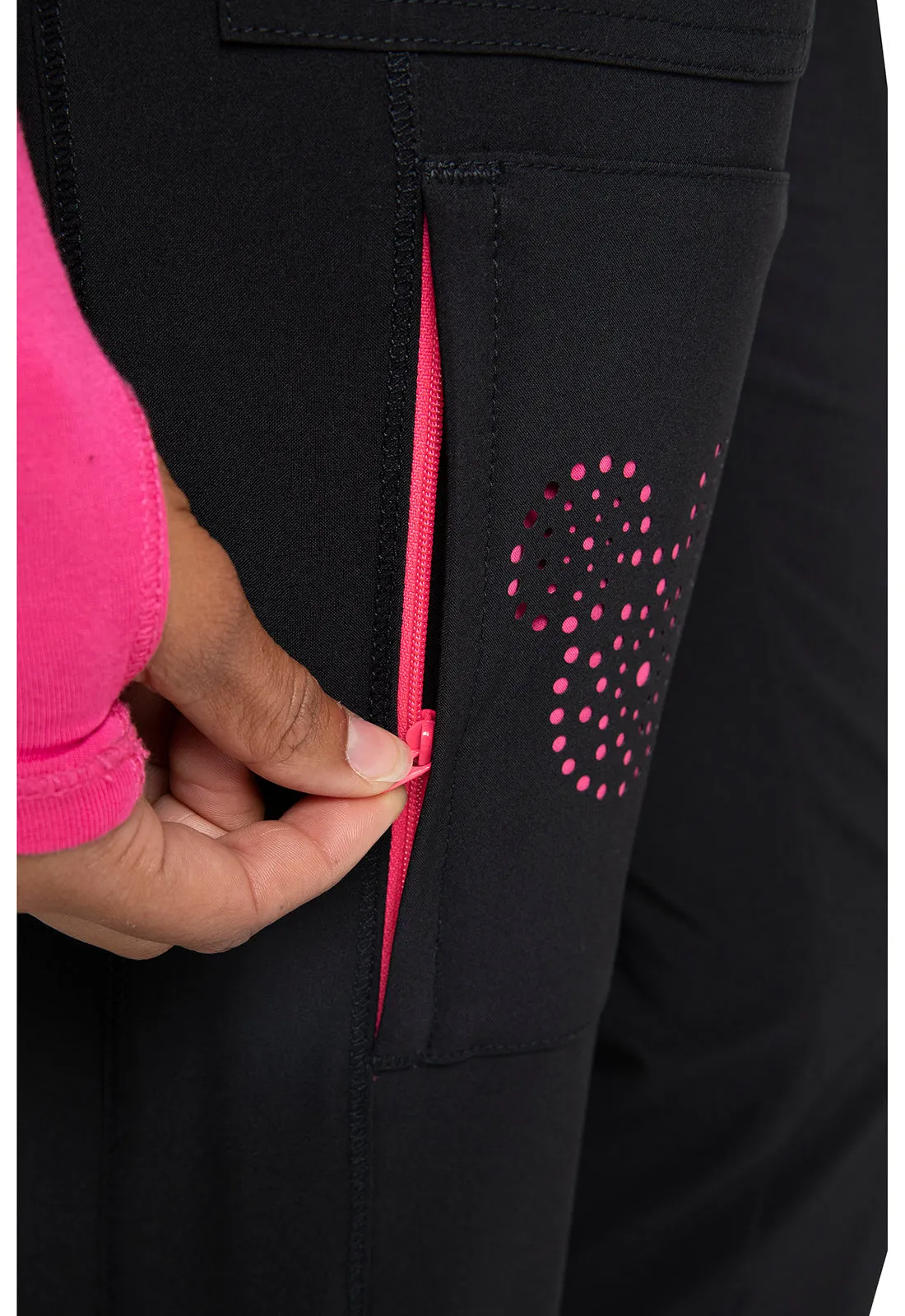 Mickey Tapered Leg Pant by Cherokee Infinity