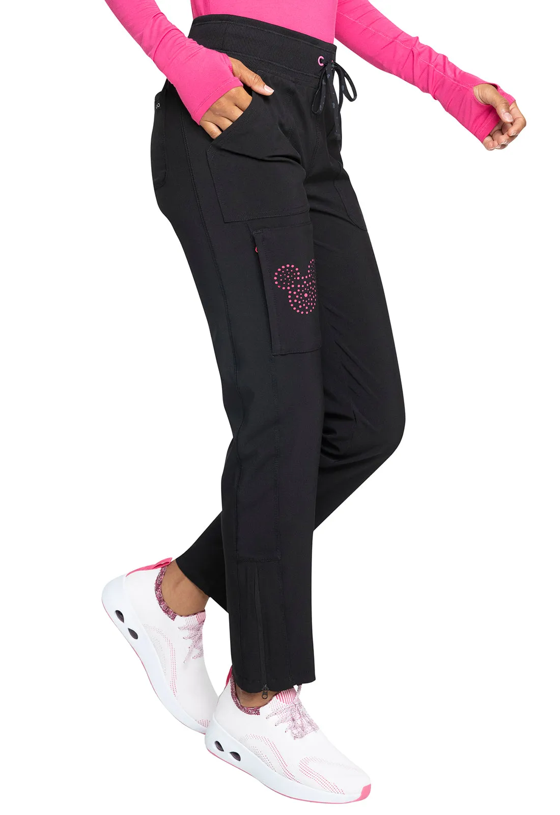 Mickey Tapered Leg Pant by Cherokee Infinity