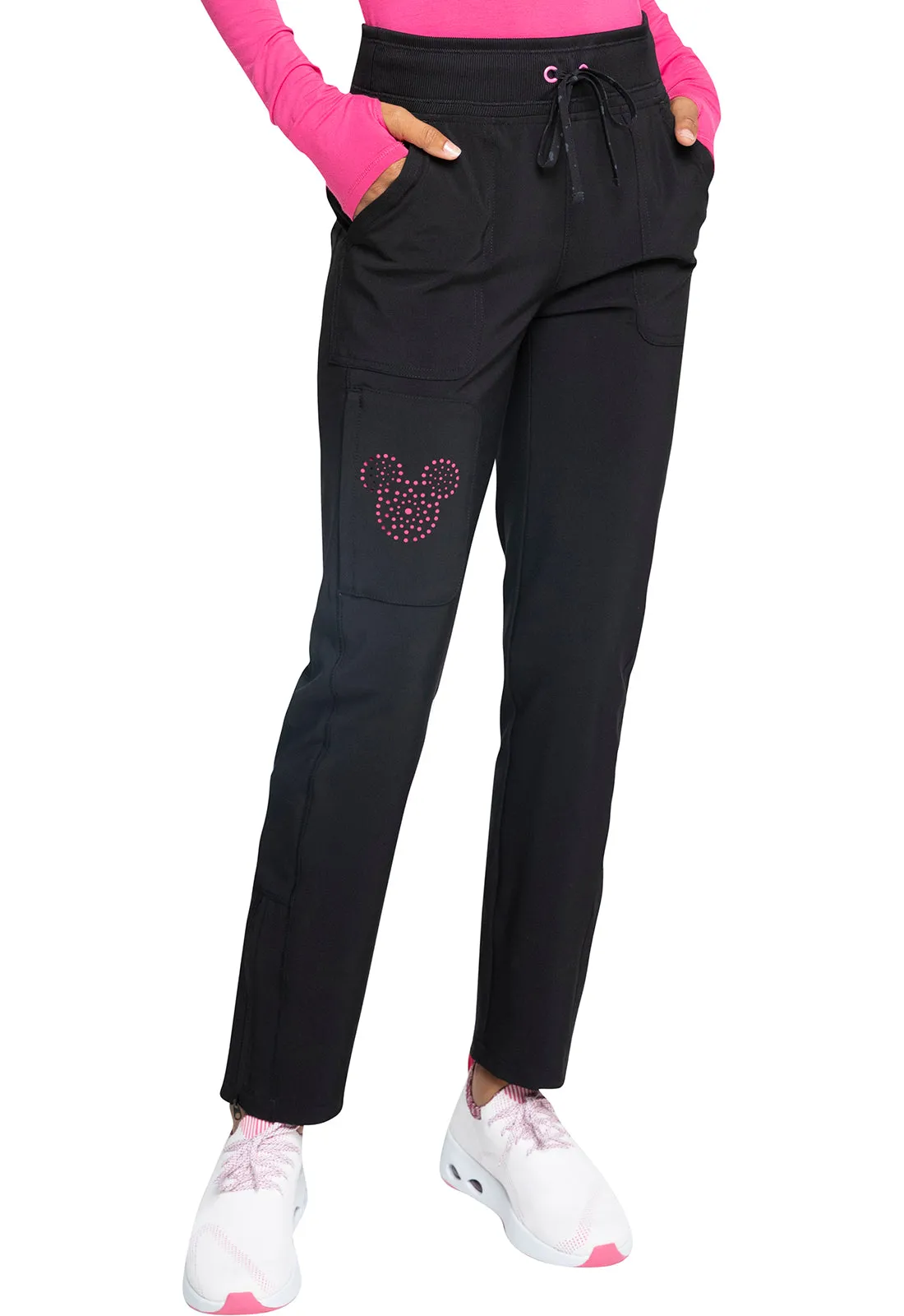 Mickey Tapered Leg Pant by Cherokee Infinity