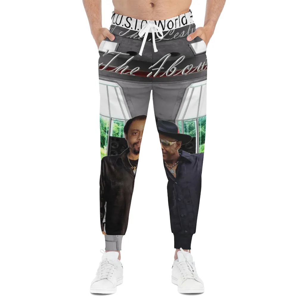 M.U.S.I.C. World HQ Album Cover Series Athletic Joggers (AOP)