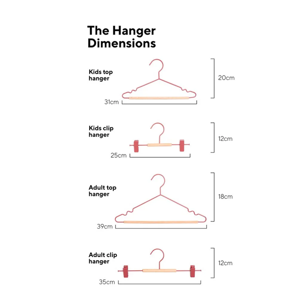 Mustard Made Adult Top Hangers - Berry