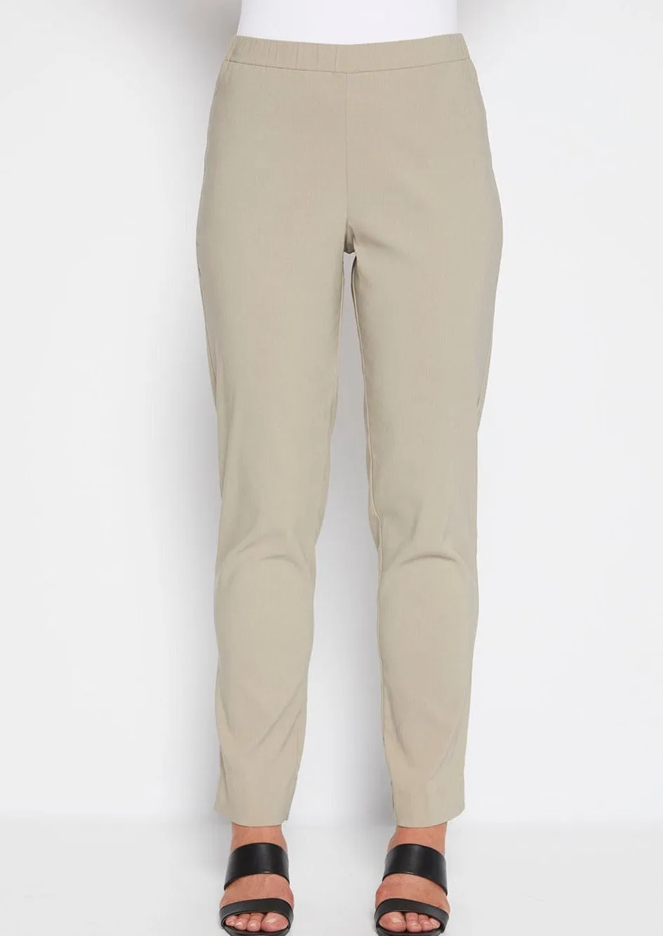 Narrow Miracle Bengaline Pants in Raffia