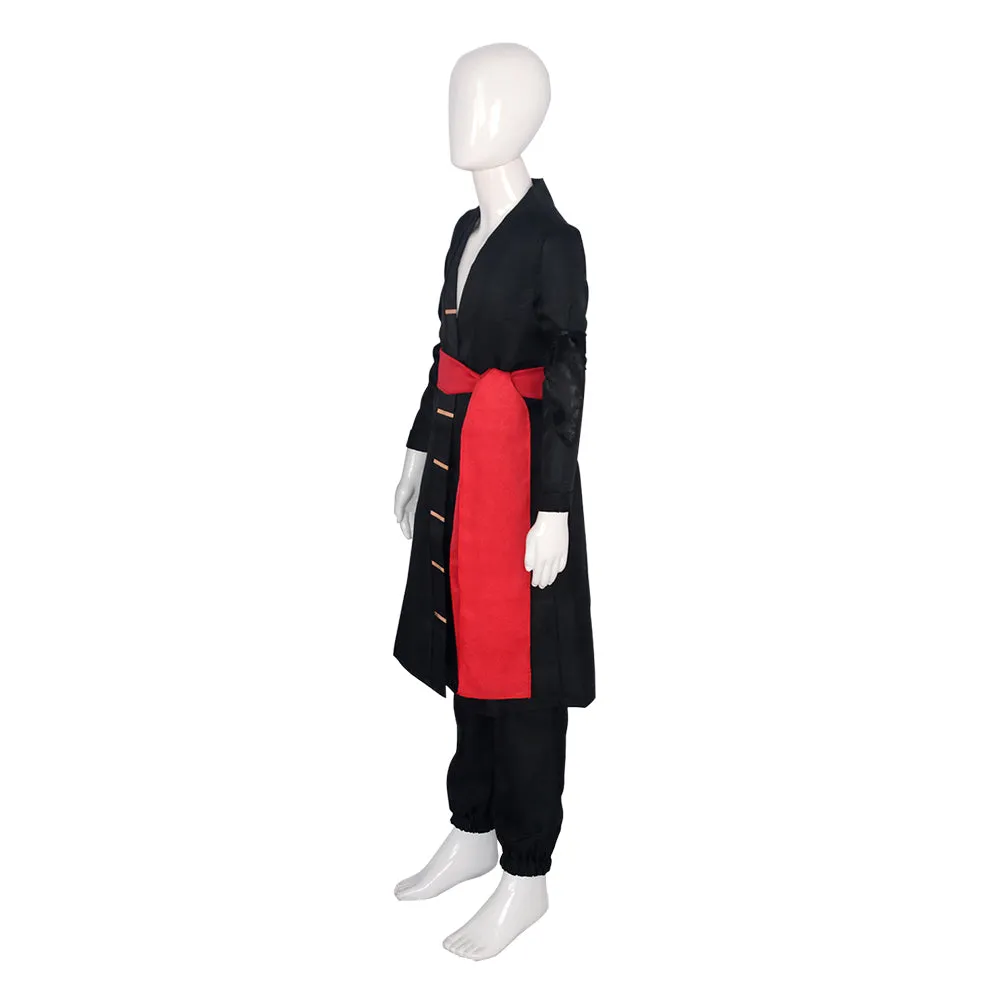 One Piece Roronoa Zoro Anime Character Wano Country Arc Kids Children Cosplay Costume Outfits