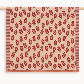 Robin - Biscuit Acorn Knit Baby Blanket