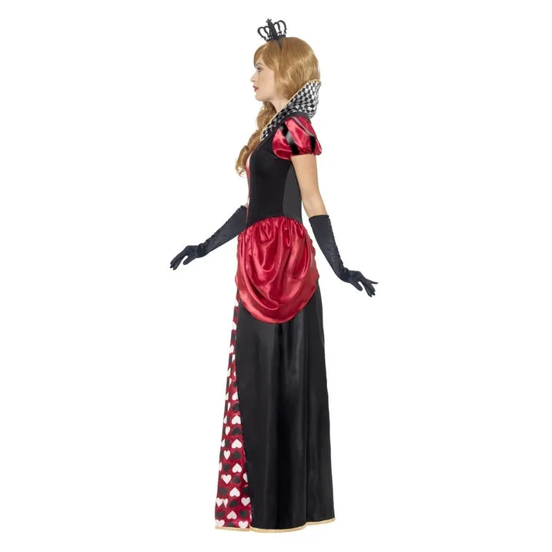 Royal Red Queen Ladies Long Costume