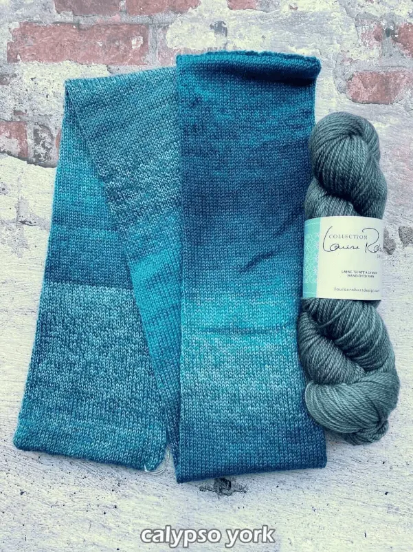 Shawl Knitting kit Fête des Couleurs - TWISTABELLA & SUPER SOCK VERSION