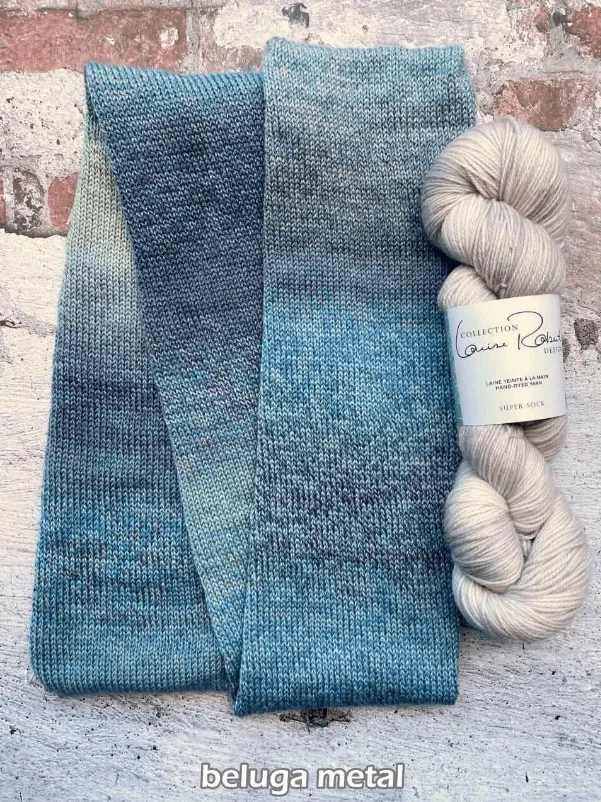 Shawl Knitting kit Fête des Couleurs - TWISTABELLA & SUPER SOCK VERSION