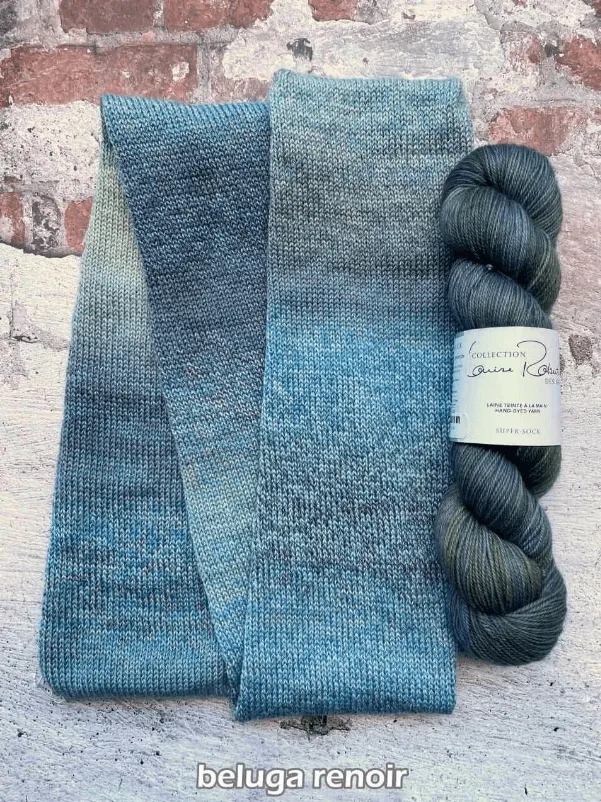 Shawl Knitting kit Fête des Couleurs - TWISTABELLA & SUPER SOCK VERSION