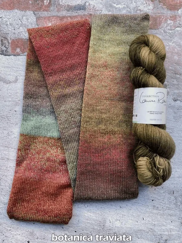 Shawl Knitting kit Fête des Couleurs - TWISTABELLA & SUPER SOCK VERSION
