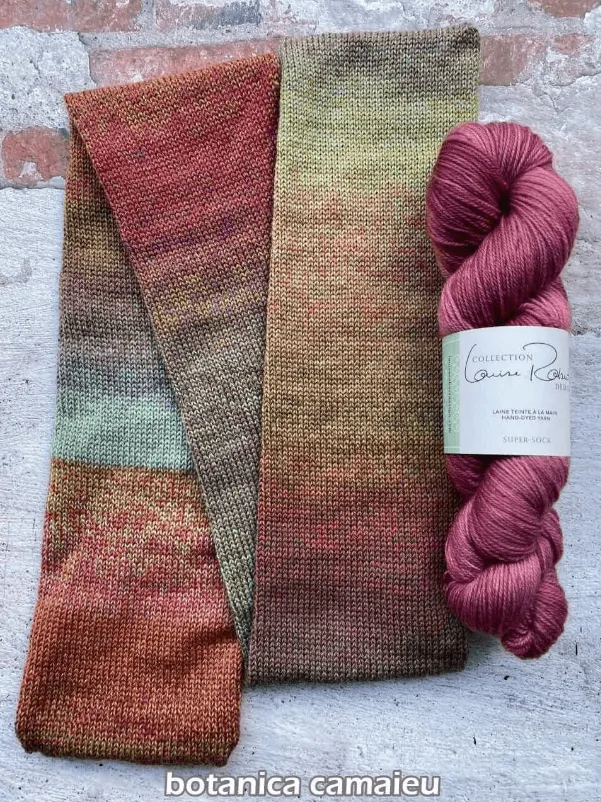 Shawl Knitting kit Fête des Couleurs - TWISTABELLA & SUPER SOCK VERSION