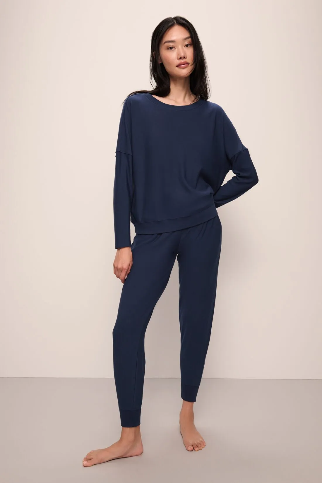 Softest Sweats Boat Neck Pullover