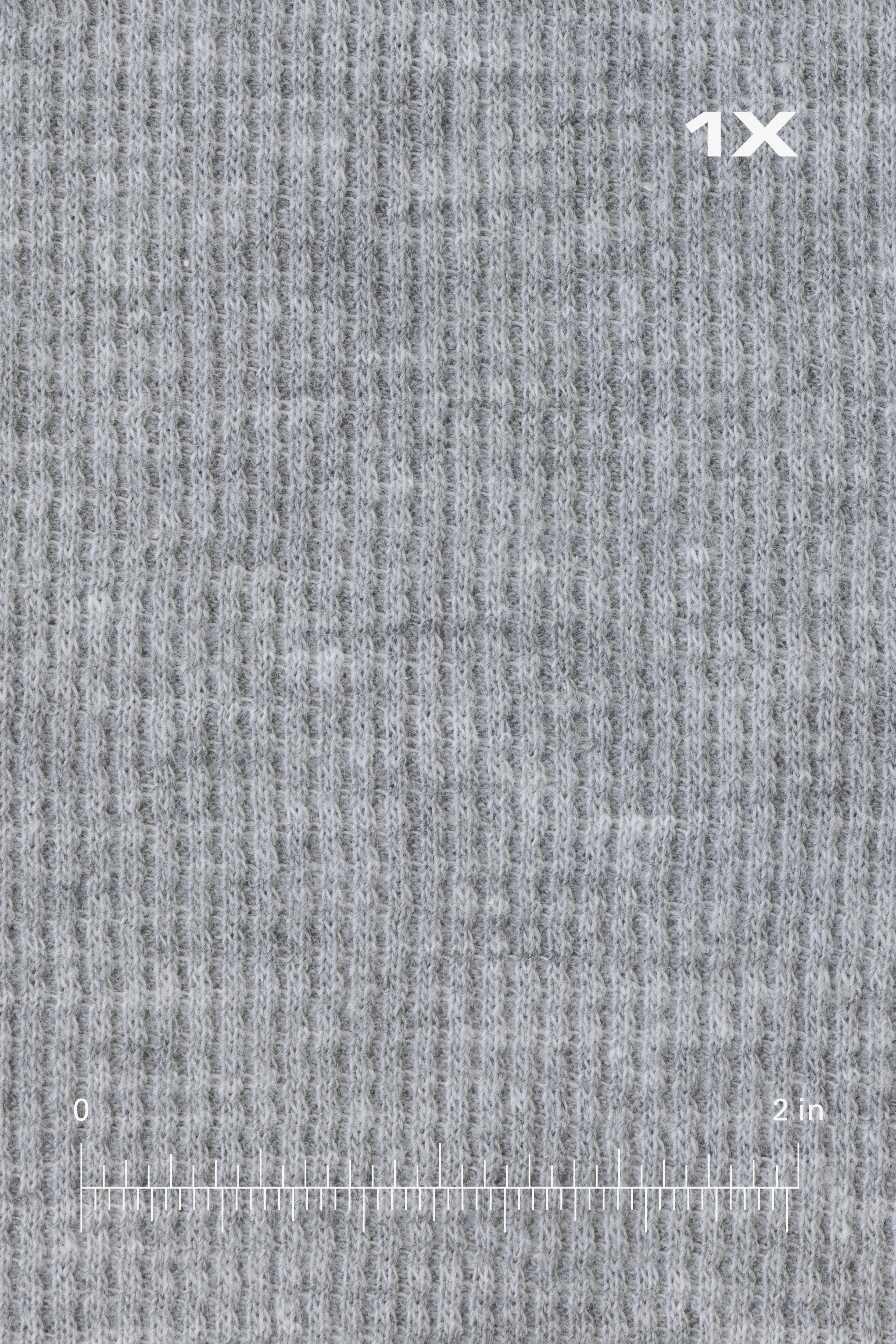 T407 - Poly-Cotton Thermal Long Sleeve Crewneck