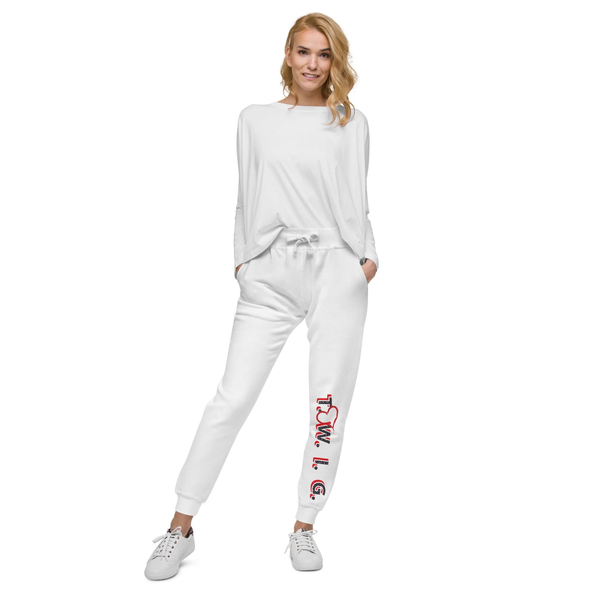 T.W.I.G. - John 1:1 Unisex Sweatpants (Fleece)