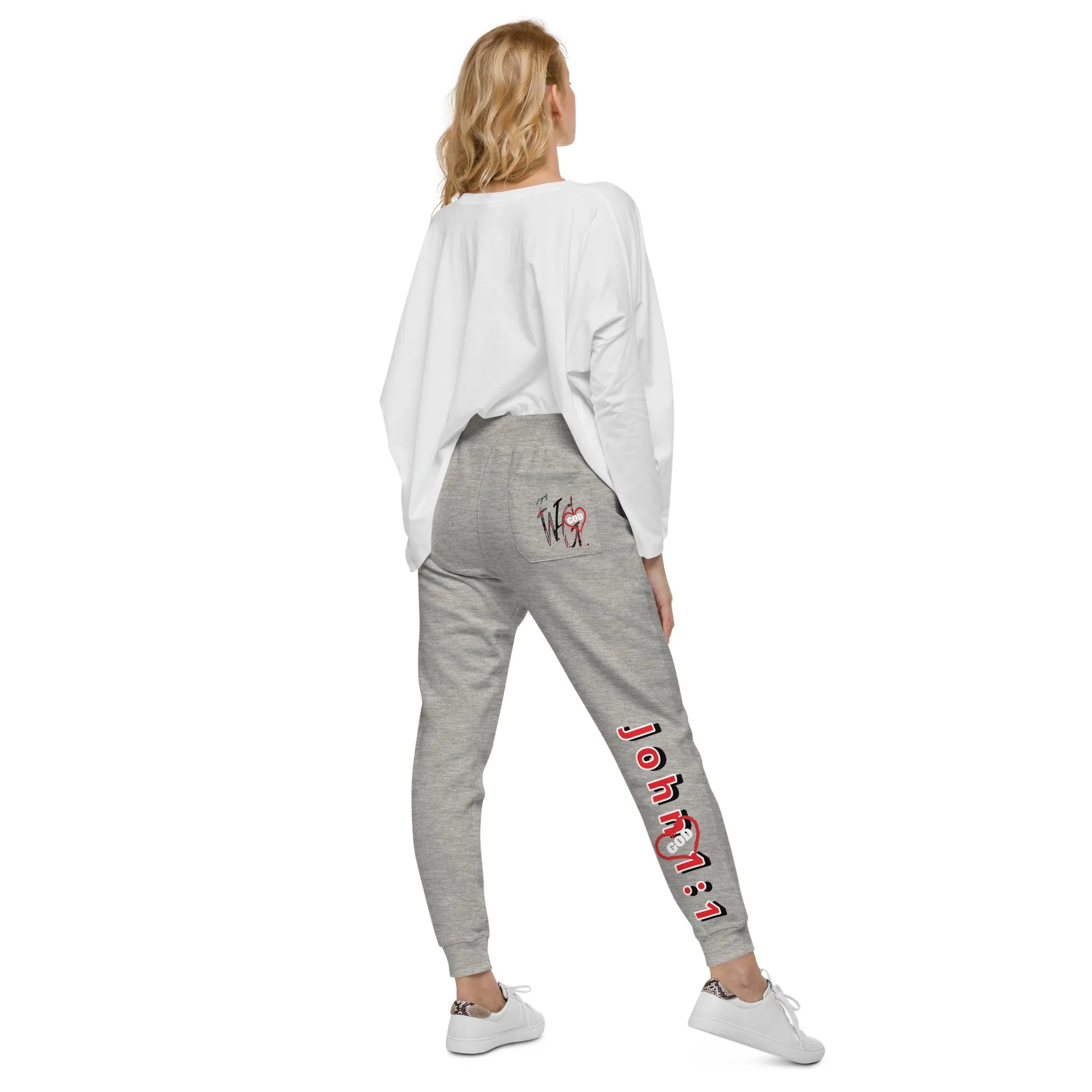 T.W.I.G. - John 1:1 Unisex Sweatpants (Fleece)