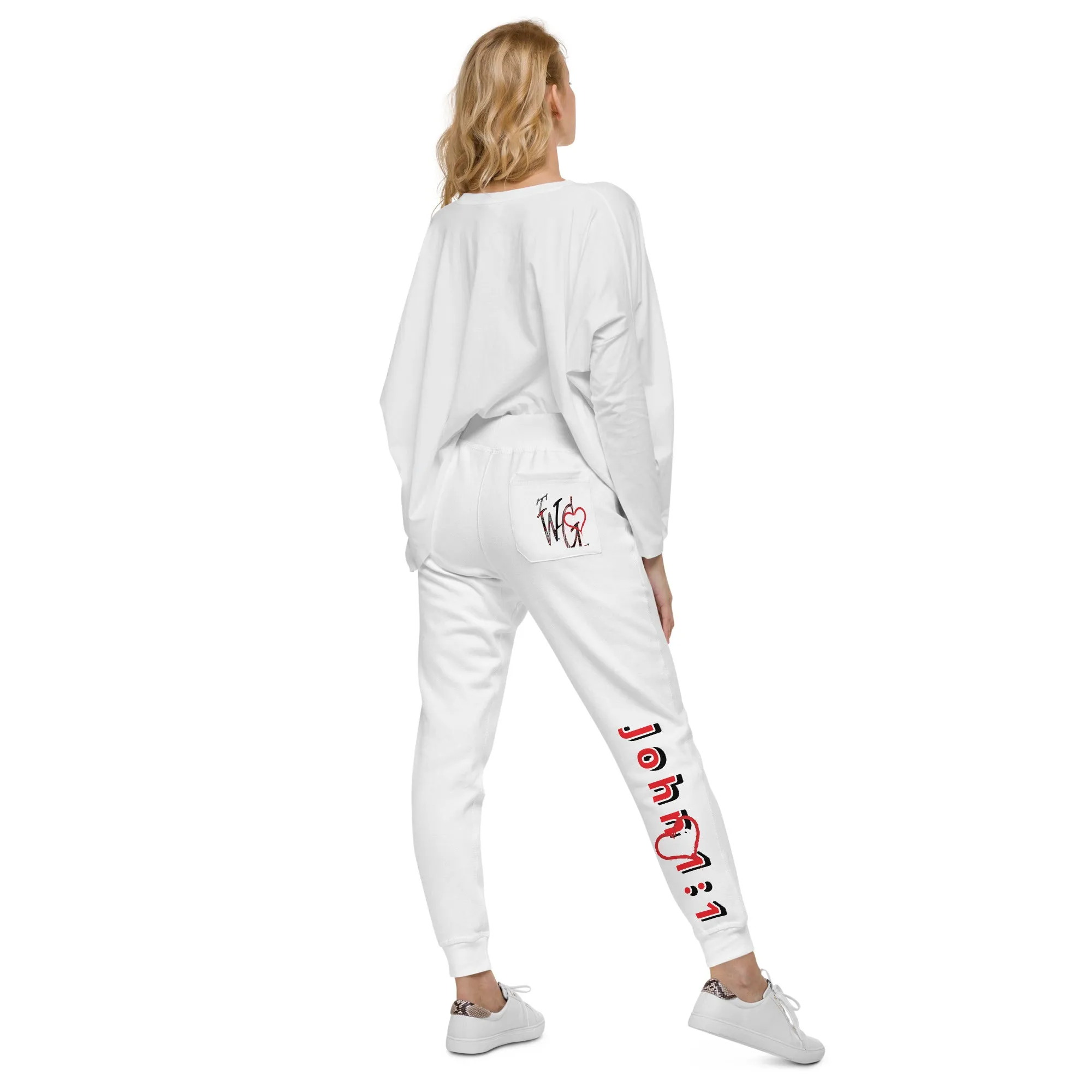 T.W.I.G. - John 1:1 Unisex Sweatpants (Fleece)