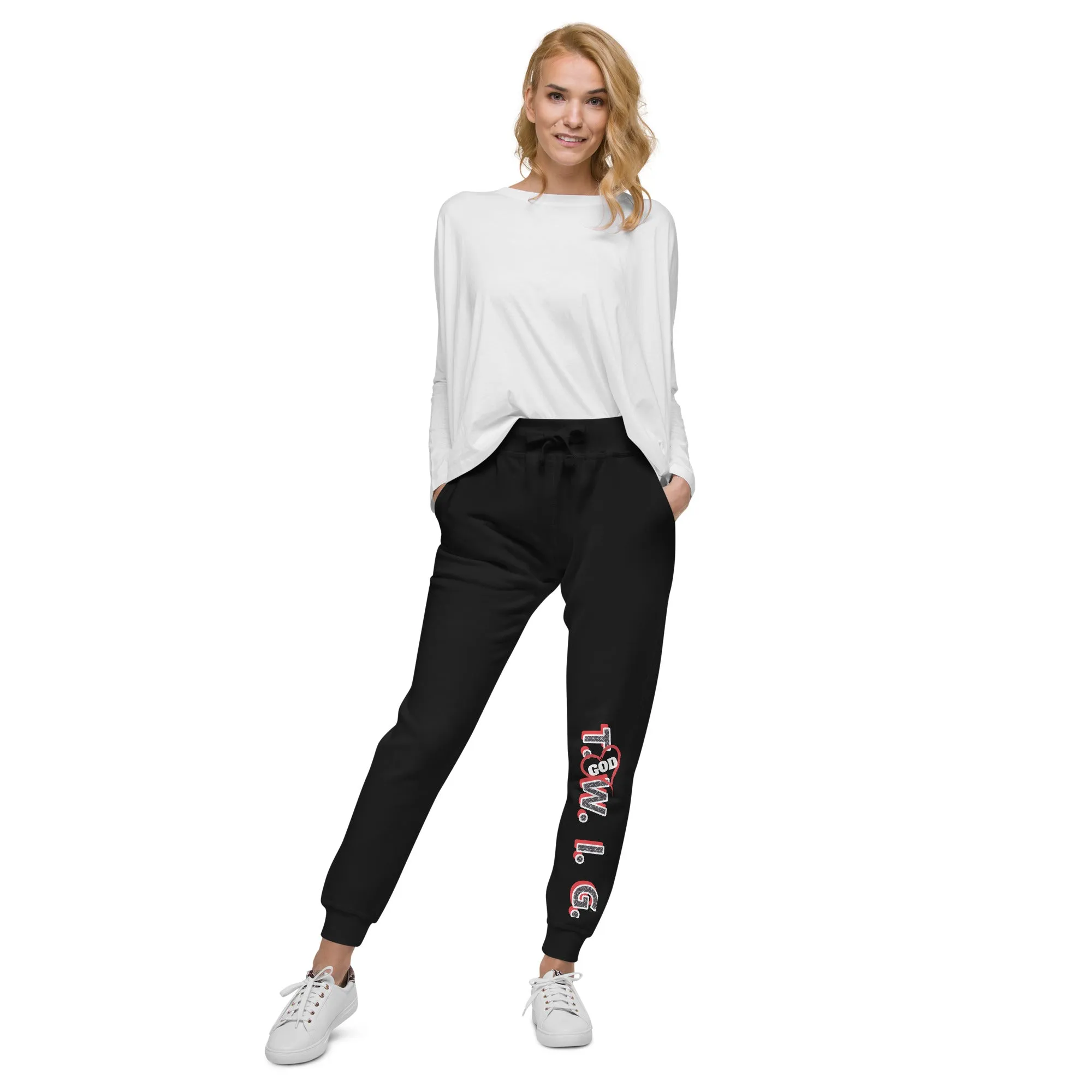 T.W.I.G. - John 1:1 Unisex Sweatpants (Fleece)