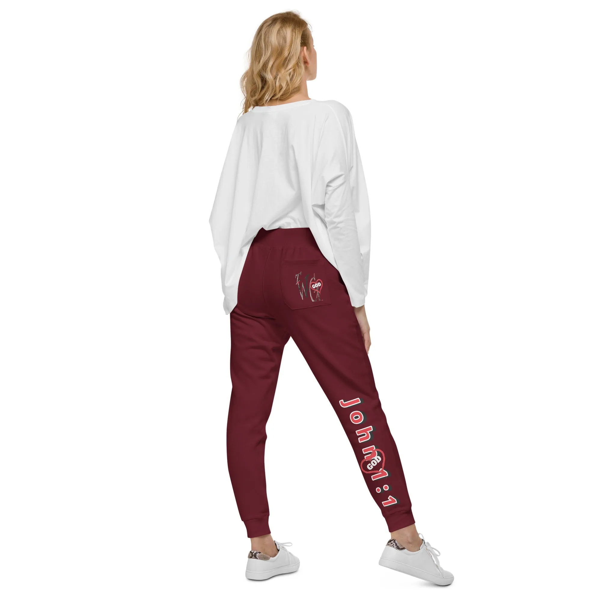 T.W.I.G. - John 1:1 Unisex Sweatpants (Fleece)