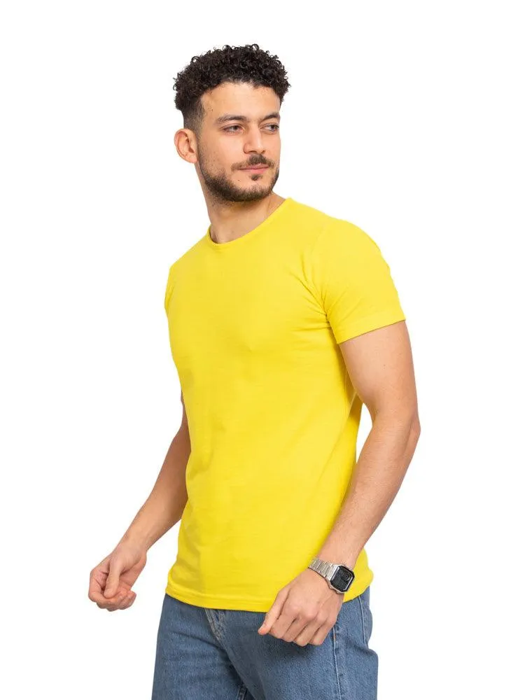 Yellow B-Round T-Shirt